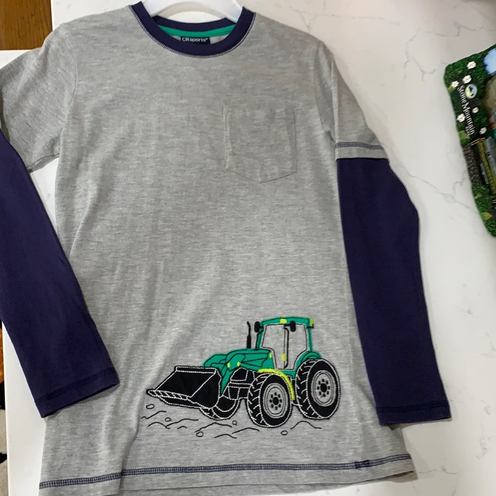 New Tractor Boys Long Sleeve T-shirt
